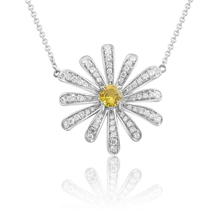 Making a 2ct Diamond Daisy Pendant