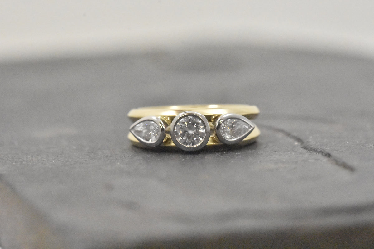 Trilogy Engagement Rings