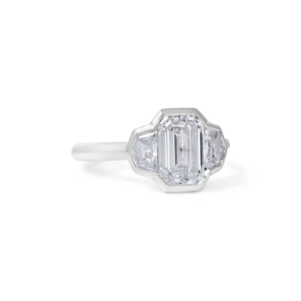 Emerald Cut Engagement Rings