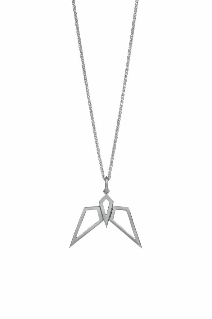 Silver Condor Pendant-Necklaces-London Rocks Jewellery