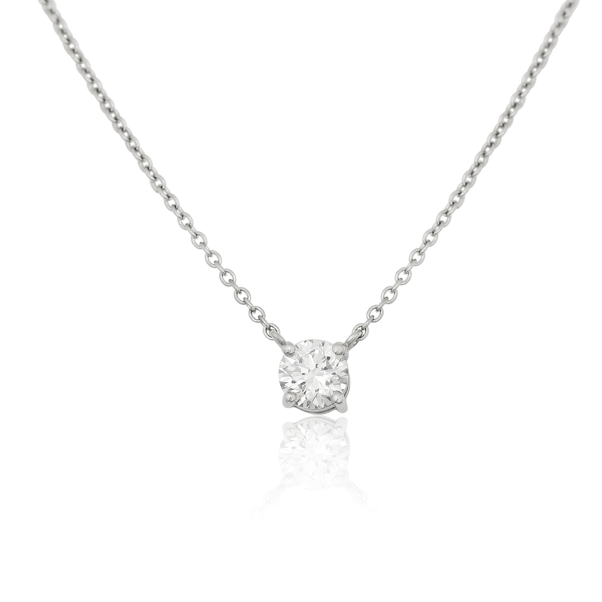 Solitaire Diamond Pendant